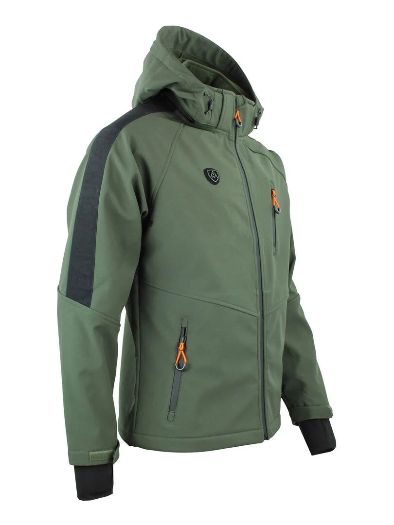 Blouson softshell CARGAN   PEAK MOUNTAIN   Kaki