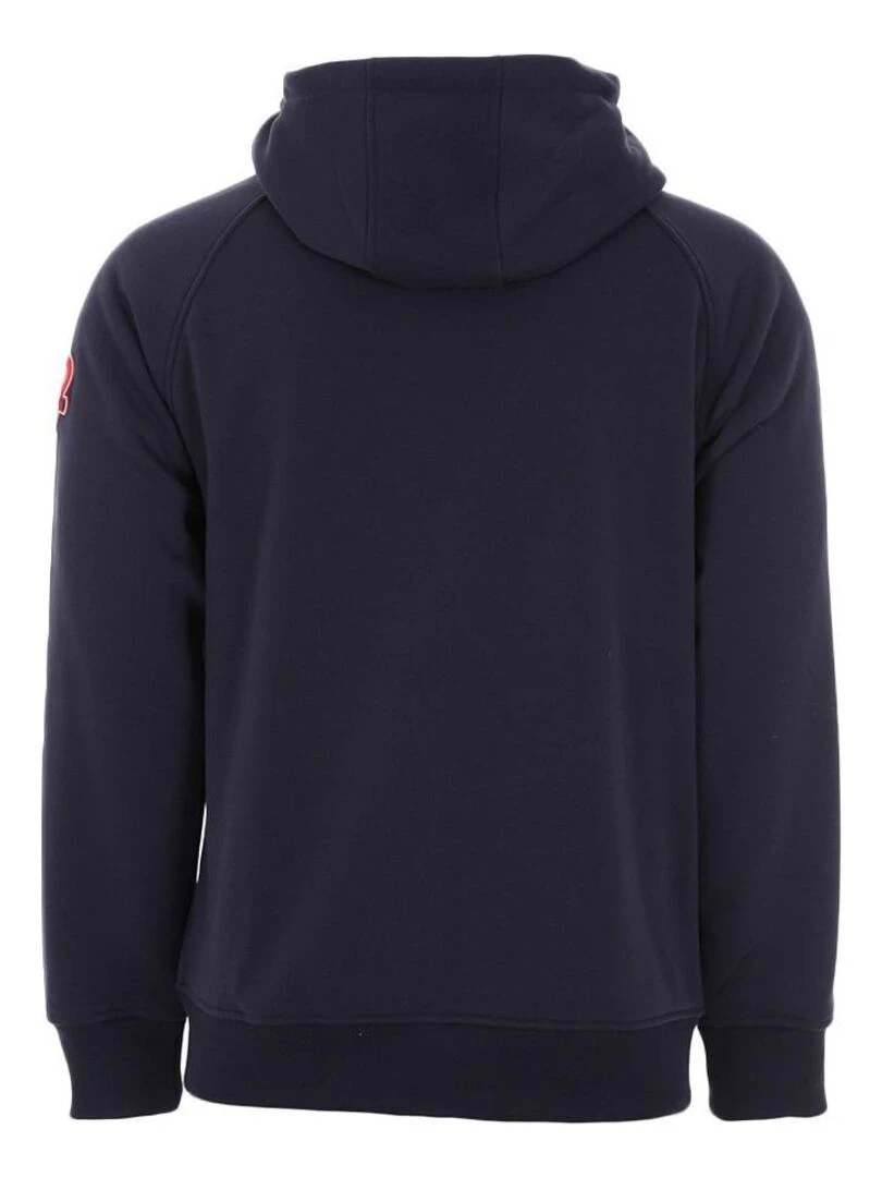 Sweat zippé à capuche homme CAUVY DEGRE CELSIUS Bleu marine