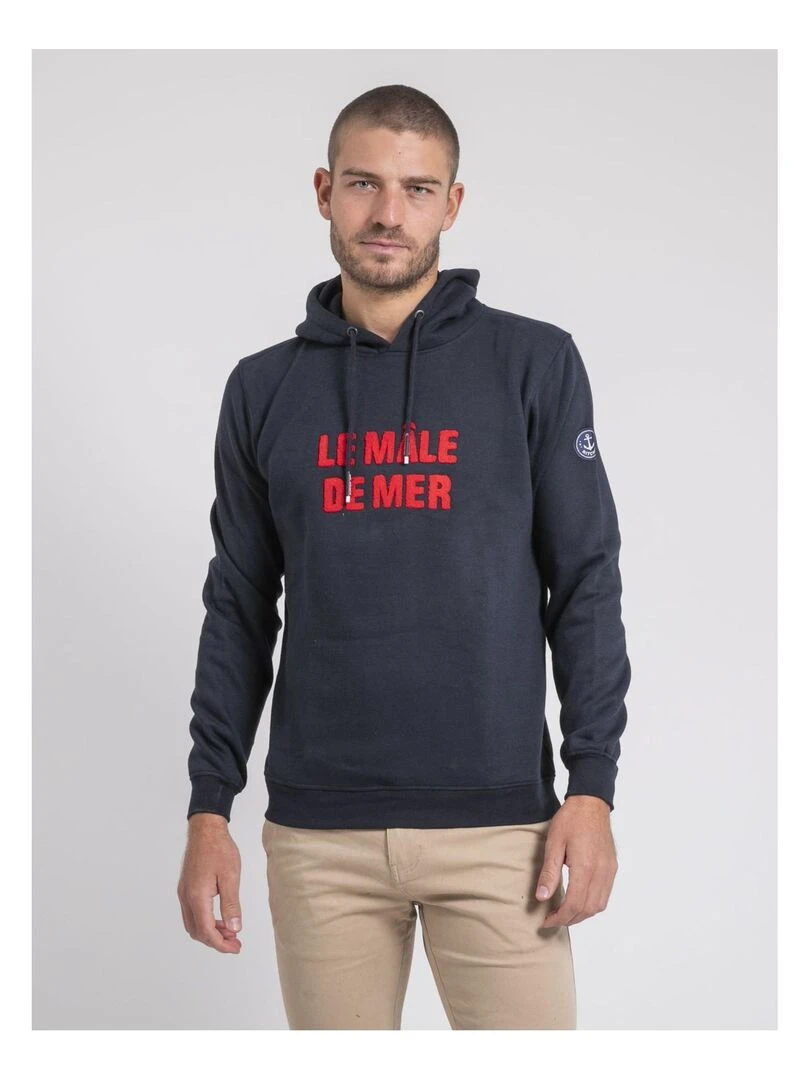 Sweat capuche WILMAX Bleu marine