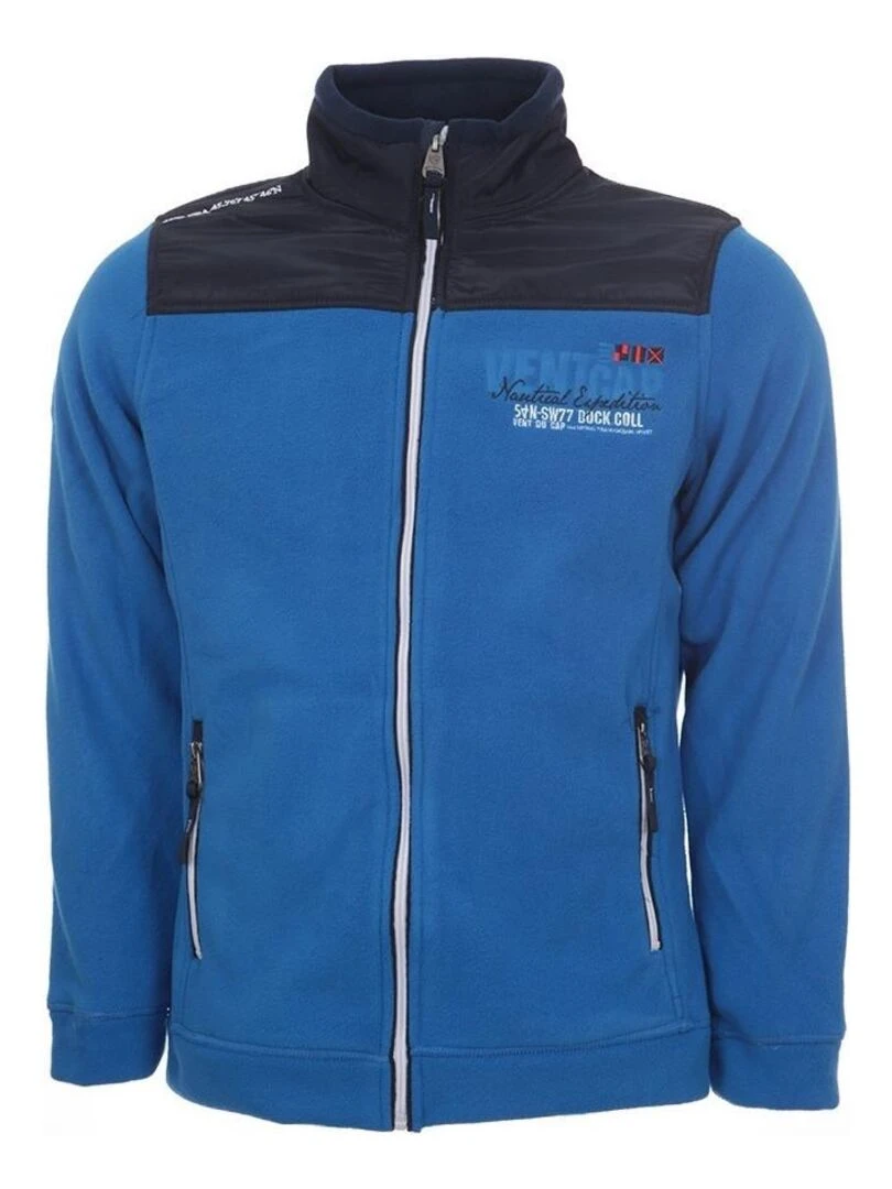 Blouson polaire homme CORTEL VENT DU CAP Bleu