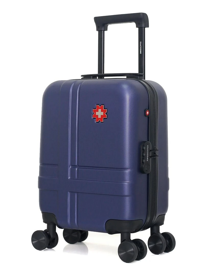 SWISS KOPPER VALISE CABINE XS USTER 4 ROUES 46 CM Bleu marine