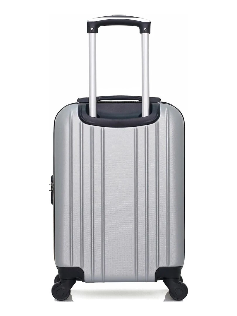 LPB LUGGAGE   VALISE CABINE ABS AMELIE E 4 ROUES 50 CM   Gris
