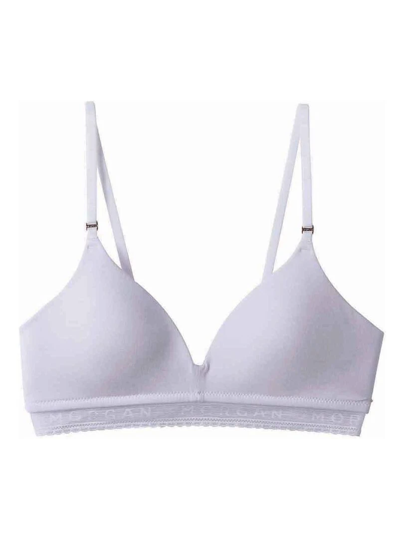 Soutien gorge coques souples EVA Morgan Junior Blanc