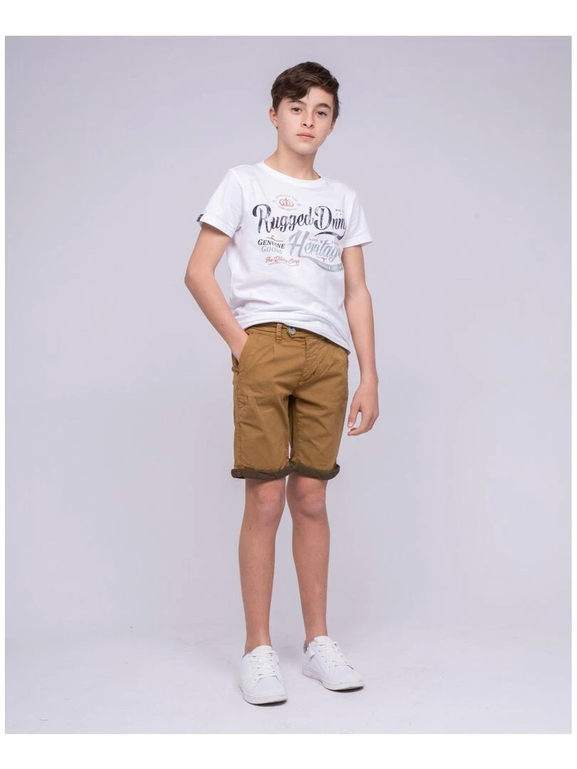 Bermuda chino BARNAS J   Marron glacé