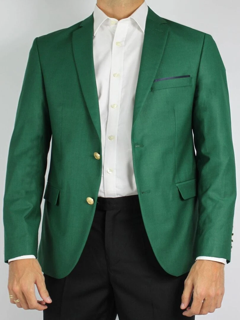 Veste de blazer 2 boutons Kebello   Vert