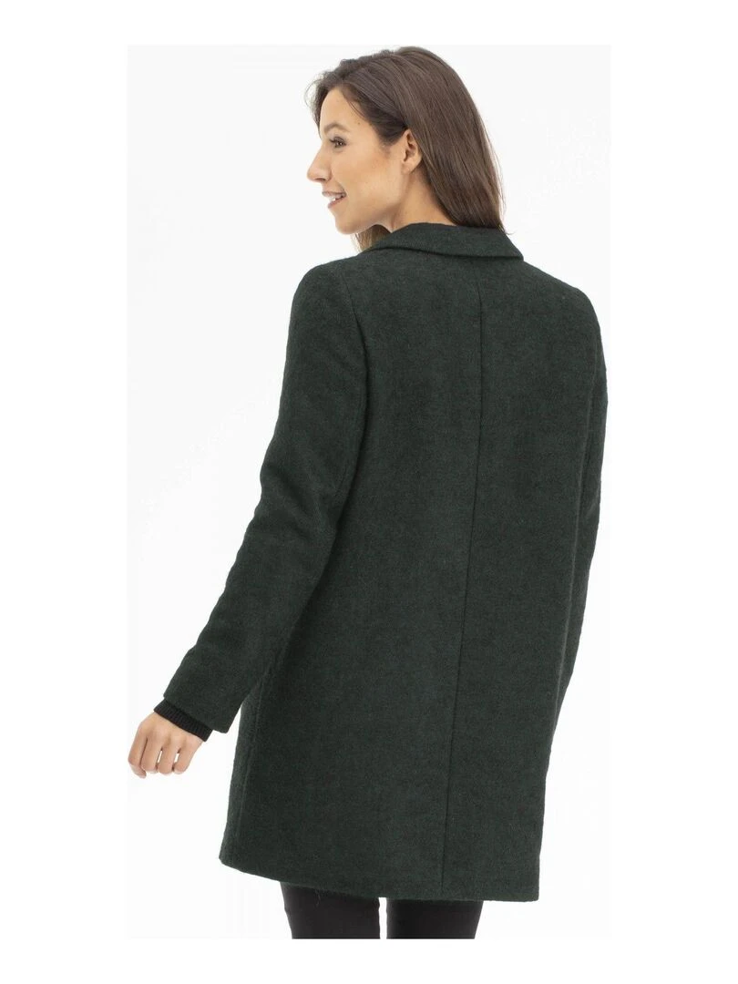 Manteau  MELISSA   Gérard Pasquier   Vert bouteille