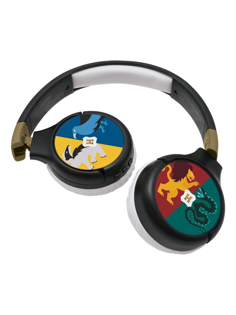 Casque 2 En 1 Bluetooth® Et Filaire Limitation De Son Design Harry Potter N/A