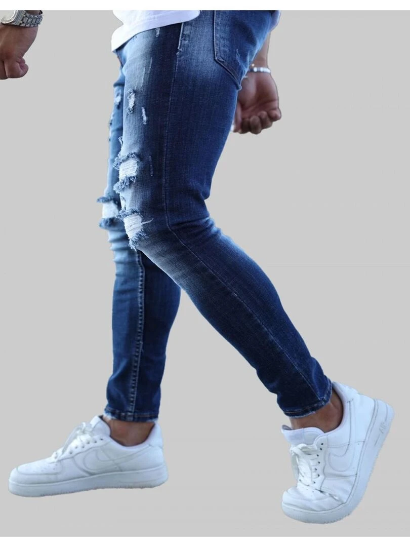 Jean's slim Kebello   Bleu