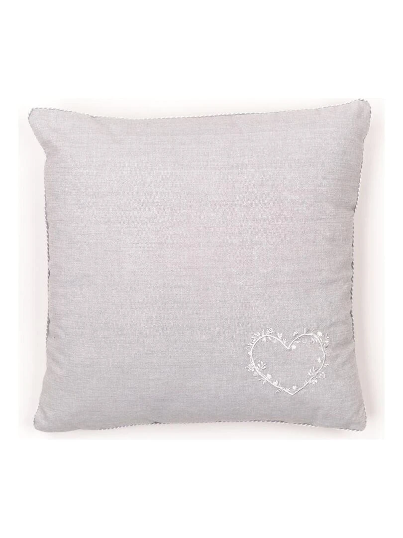 Taie de traversin style colonial   Vert