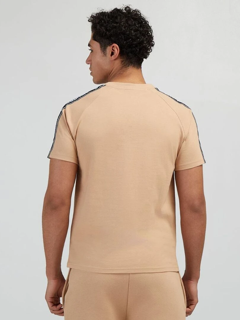 TEE SHIRT NERVE Airness   Beige