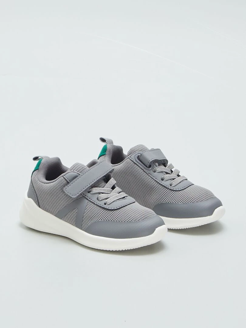 Baskets basses de running Gris
