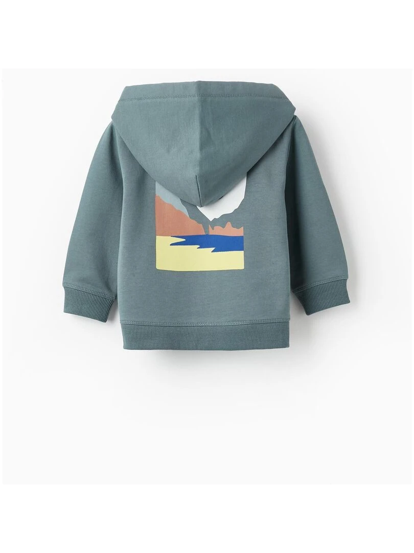 Manteau en coton avec capuche pour bébé garçon 'Sicily SICILIAN DAYS Bleu clair