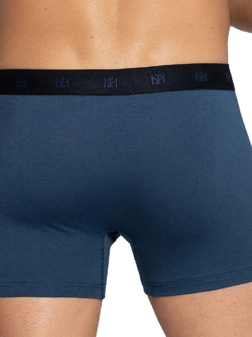 Pack de 2 boxers en coton uni   Rouge