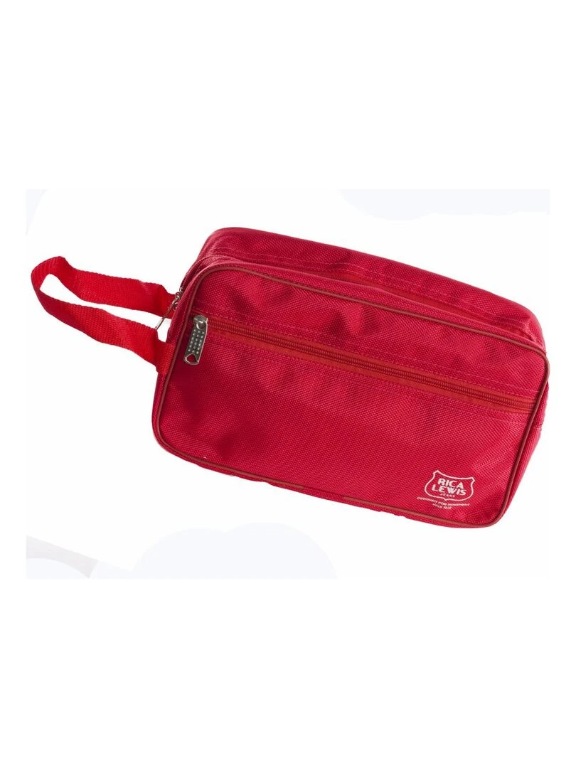 Lot polo coton piqué + trousse de toilette 'Rica Lewis' Noir