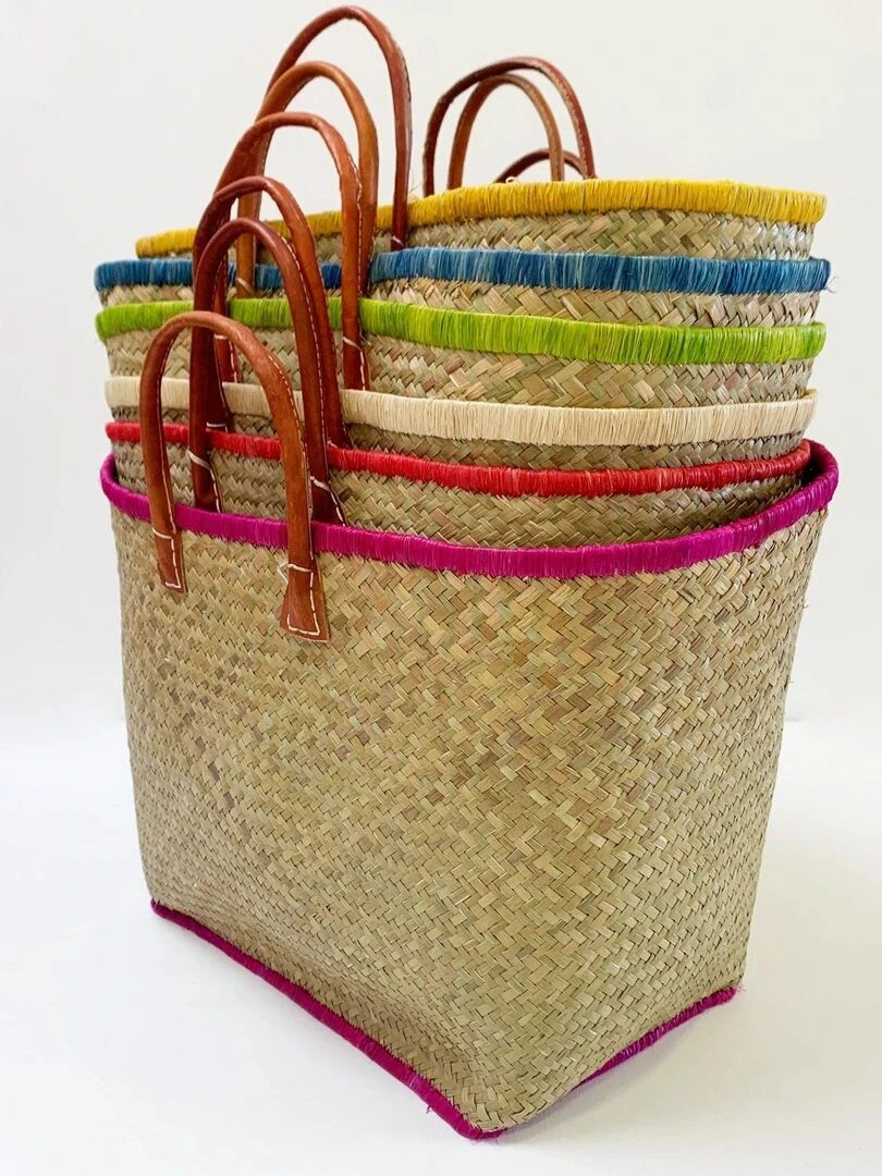 Panier PENJY NATURELS GM Fuschsia Rose