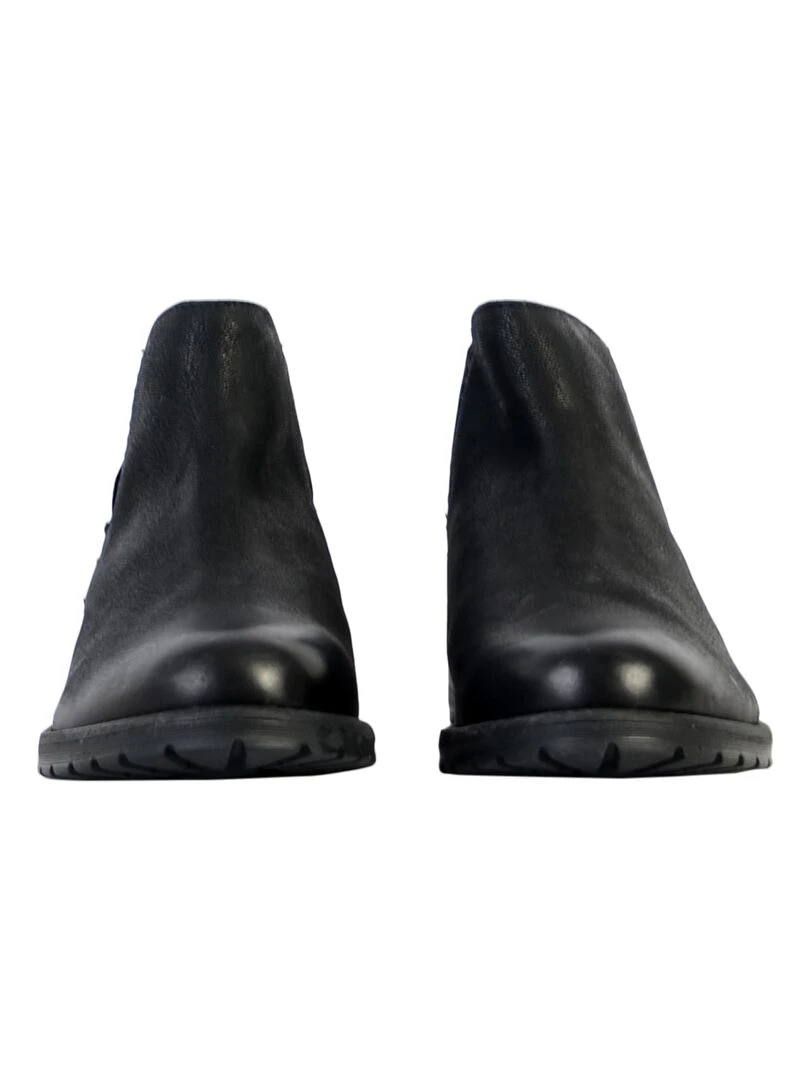 Bottine à Elastique Clarks Clarkwell Demi   Noir