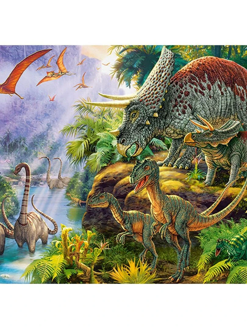 Puzzle 200 pièces : Vallée des Dinosaures N/A