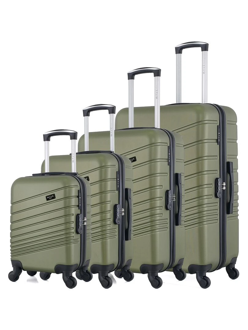 WAVE PARIS SET DE 4 TIGRE M Vert kaki