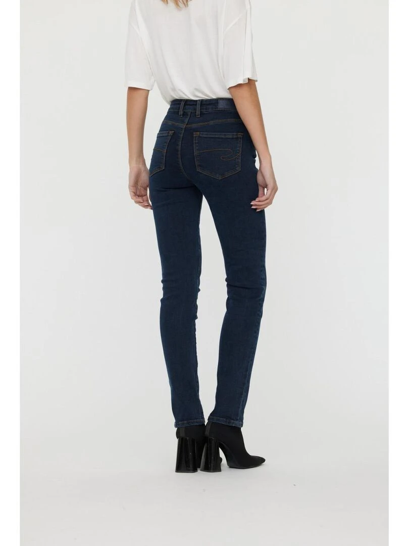 Lee Cooper   Jean coton slim LC135   Bleu Noir