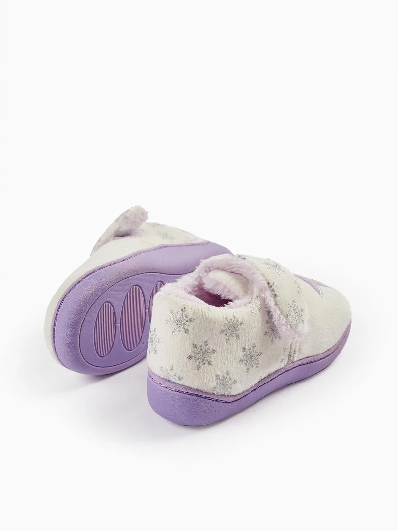 Chaussons en fourrure pour fille 'Frozen II' FROZEN Blanc