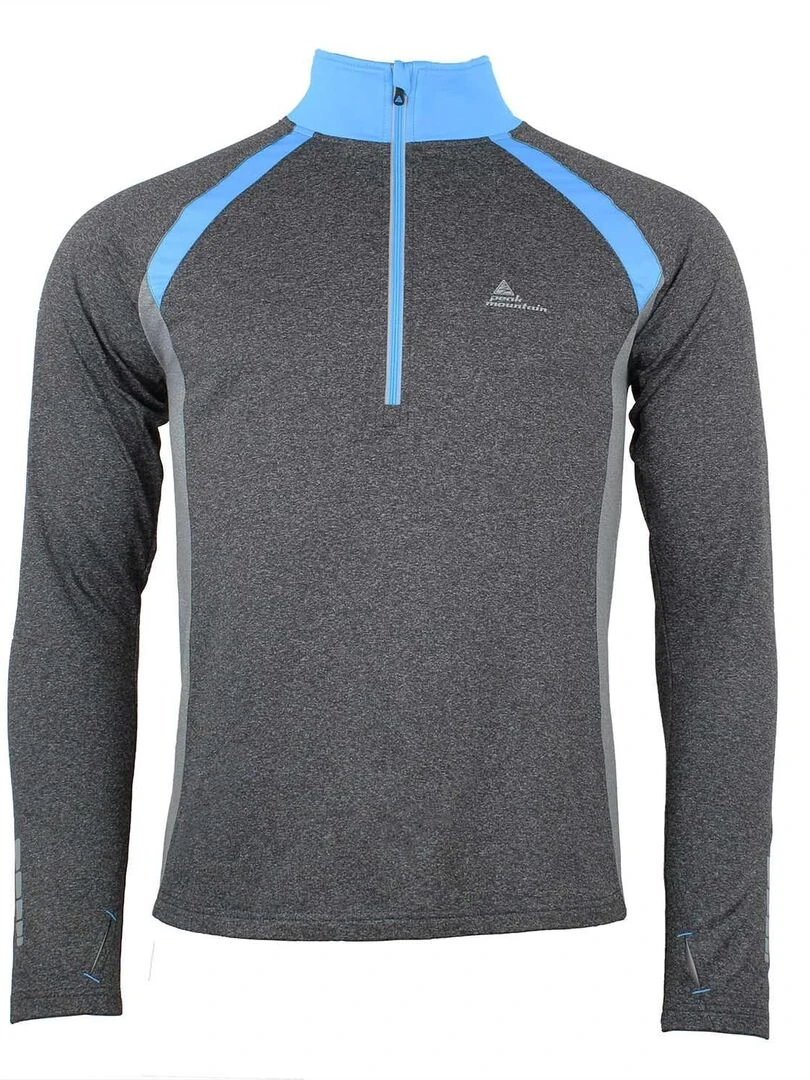 Top technique homme CANKORA PEAK MOUNTAIN Noir Bleu