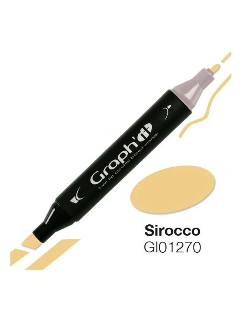 Marqueur Graph'It à double pointe   Sirocco   N/A