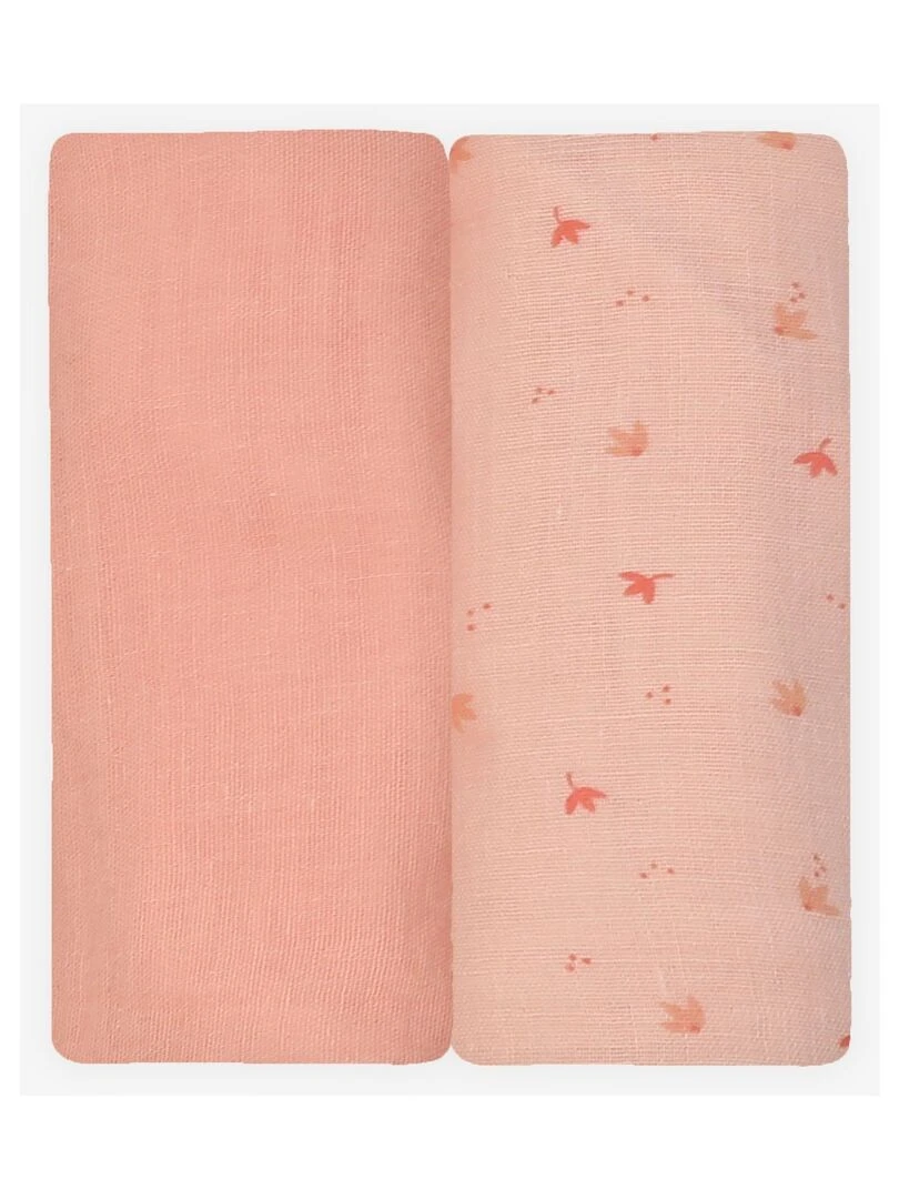 Lot de 2 langes bébé Kinousses N/A