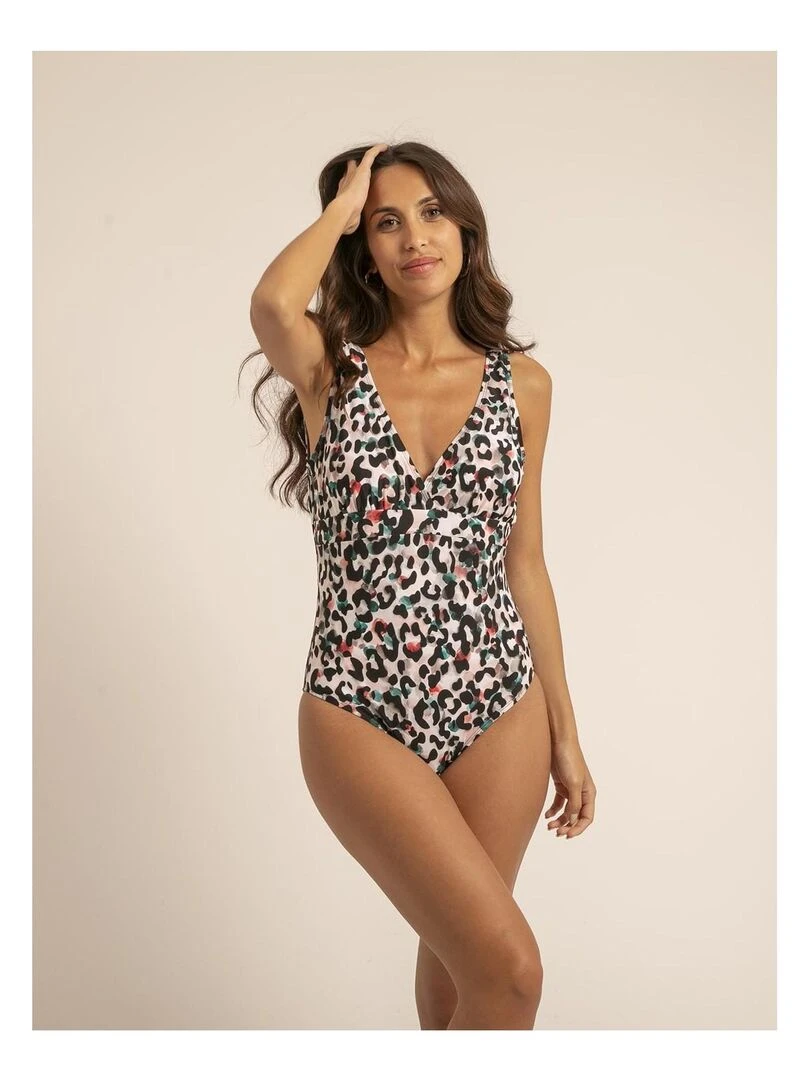 Maillot 1 pièce motifs GABY   Noir