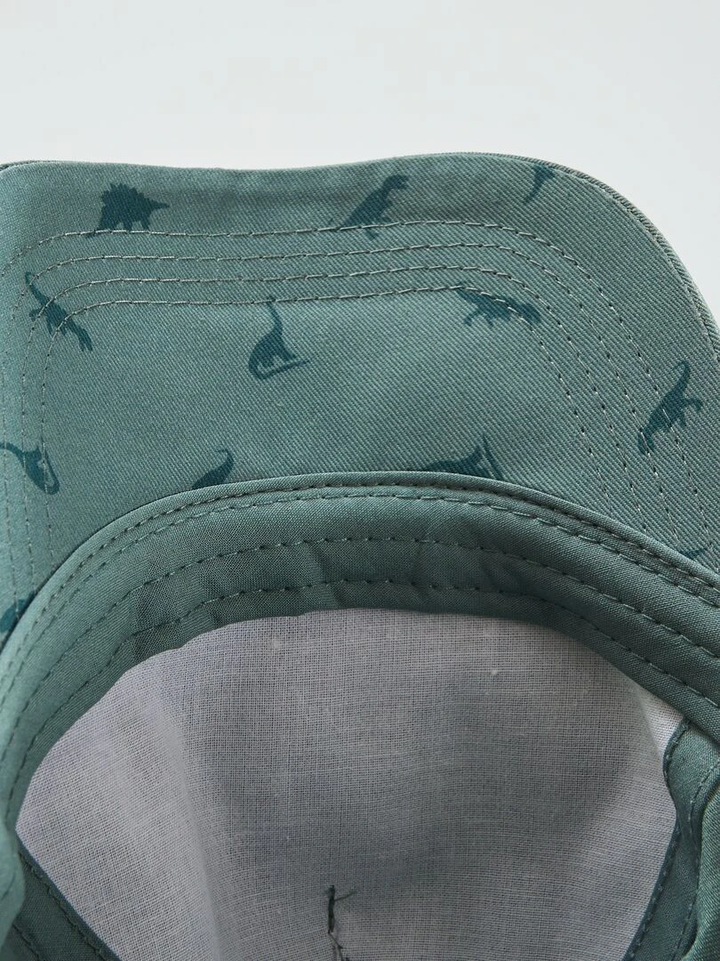 Casquette imprimé 'dinosaures'   Vert