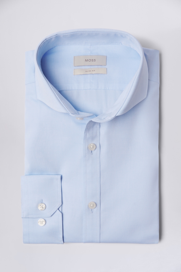 Tailored Fit White Non-Iron Shirt   Buy Online at Moss