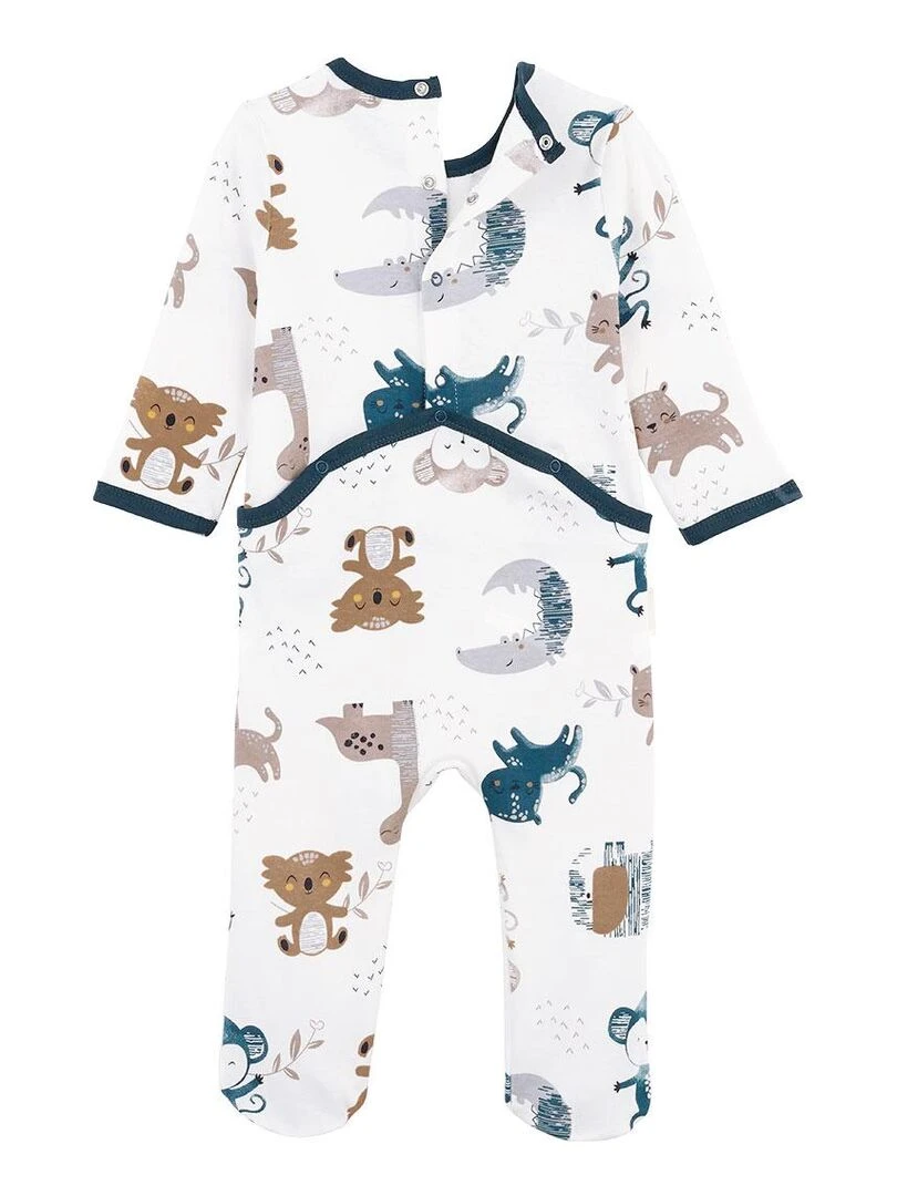 Pyjama bébé Friendly   Ecru