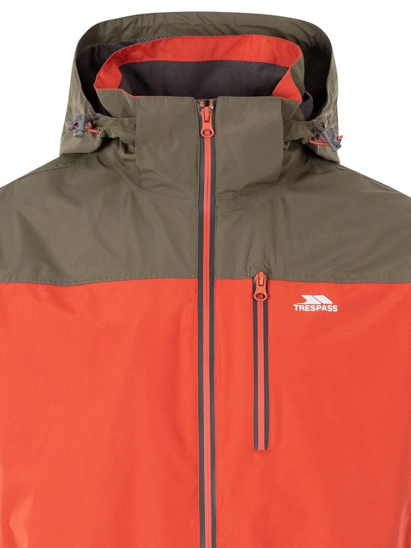 Trespass   Veste imperméable HINDERCLAY   Rouge foncé