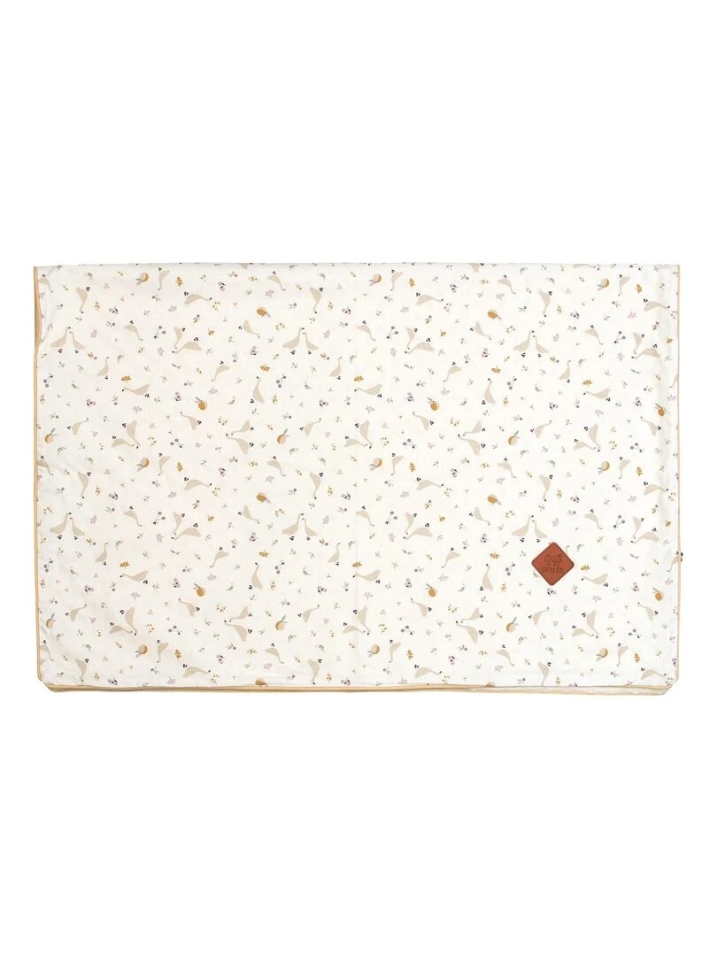 Couverture légère en minky  Sidonia   Ecru