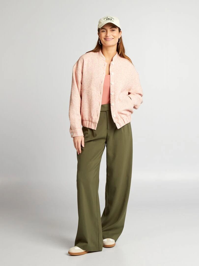 Blouson en tweed Rose