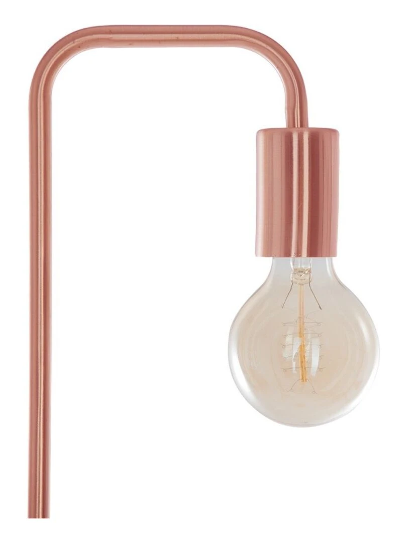 Lampadaire métal cuivre Keli 150 cm   Jaune