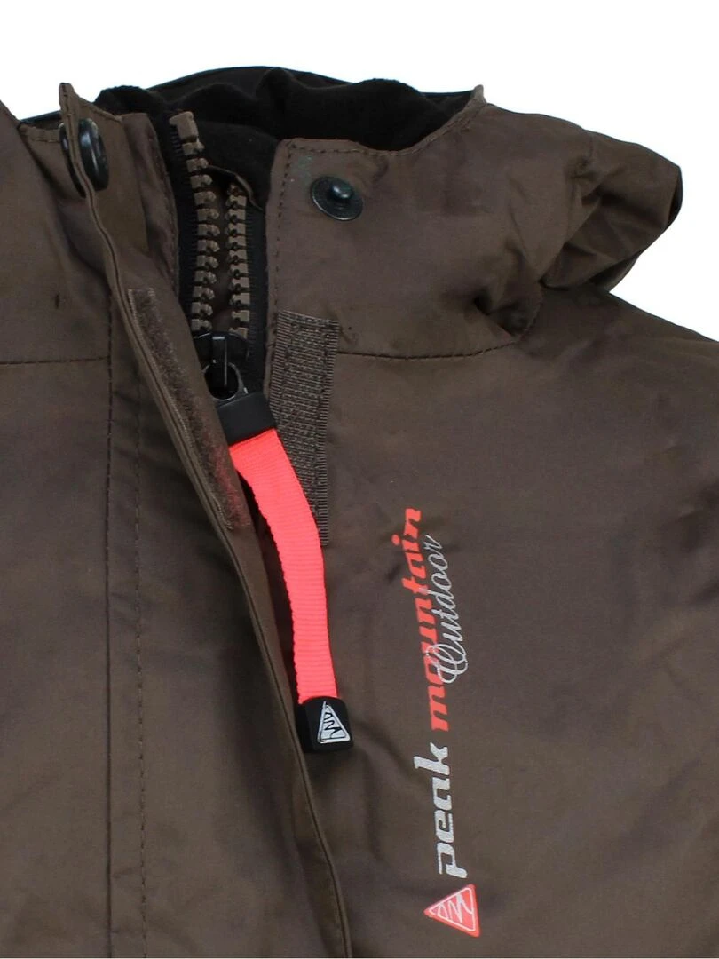 Coupe vent fille FAJIK   PEAK MOUNTAIN   Gris taupe