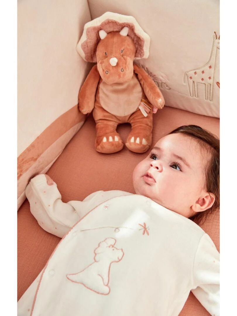 Peluche small Popsie en Veloudoux®  blush/rose poudré   Noukie's   Rose