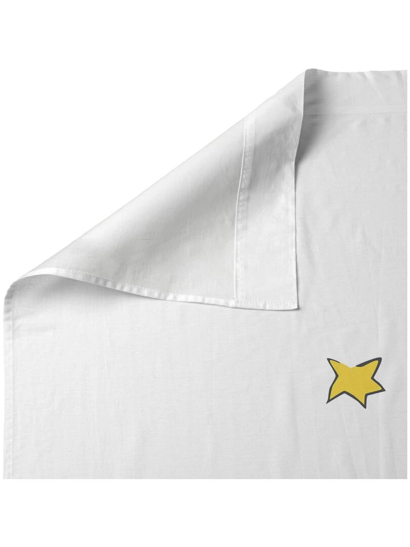 Parure de lit 2 pièces Ses amis "Happyfriday"   Blanc