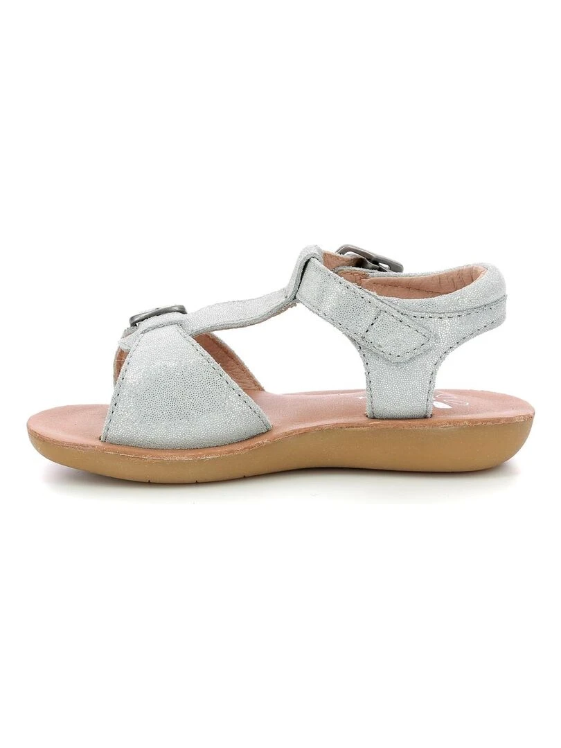 Sandales Cuir Taora   Argent