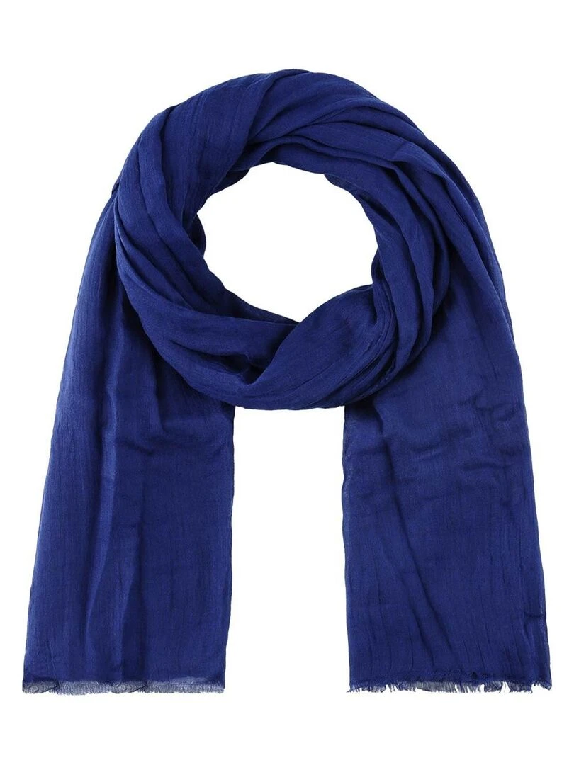 Chèche Froissé Touch   Bleu marine