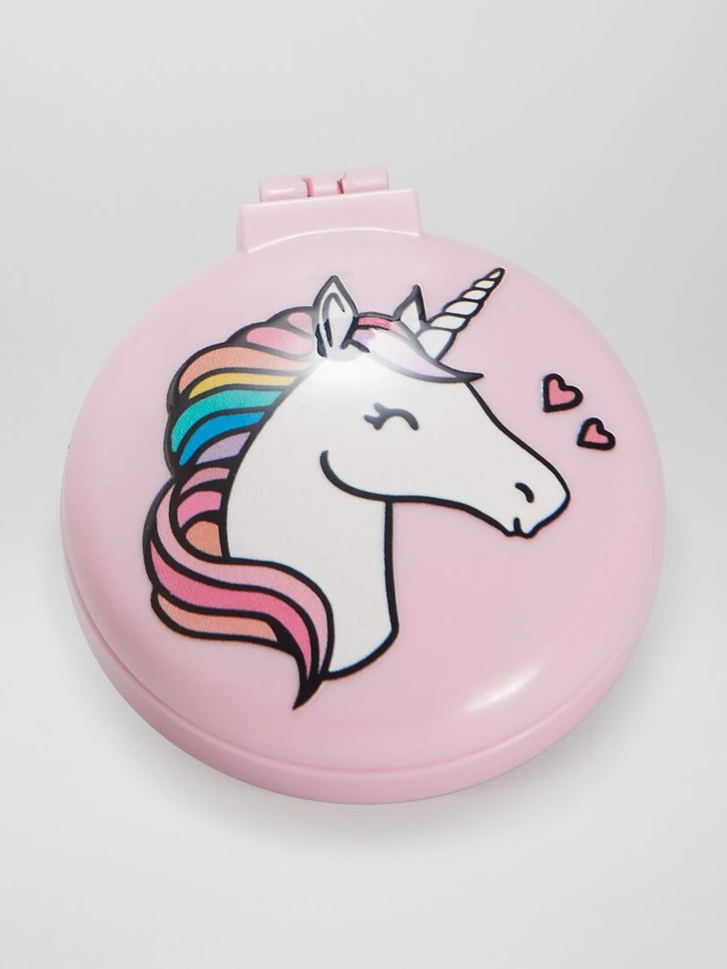 Brosse méduse 'licorne' Rose