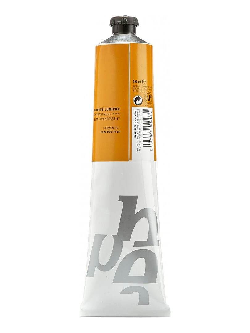 Peinture à l'huile fine XL Studio   Jaune de cadmium foncé   200 ml   N/A