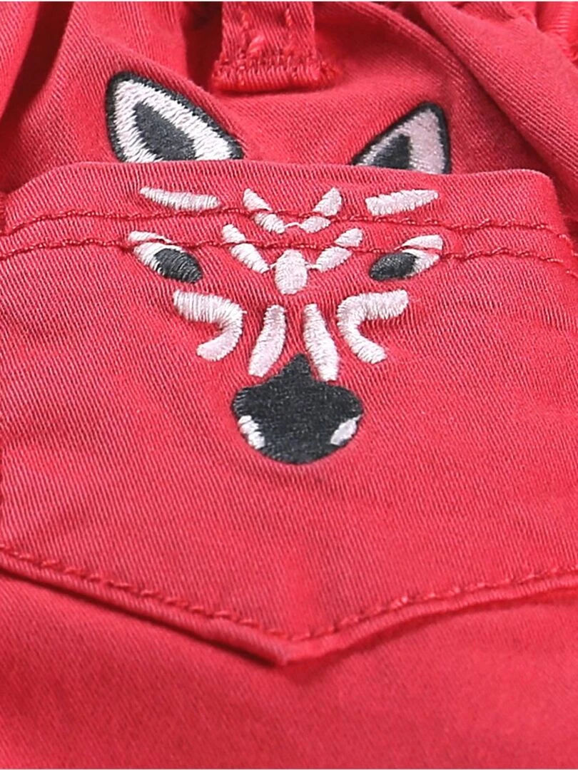 Bermuda en coton néon   Noukie's   Rose