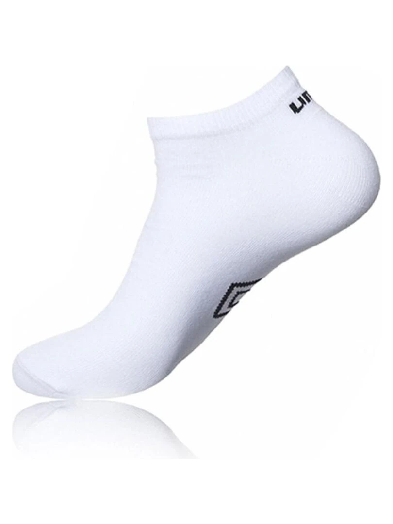 Lot de 9 Paires de Chaussettes Sneackers Blanc 43/46 Umbro   Blanc