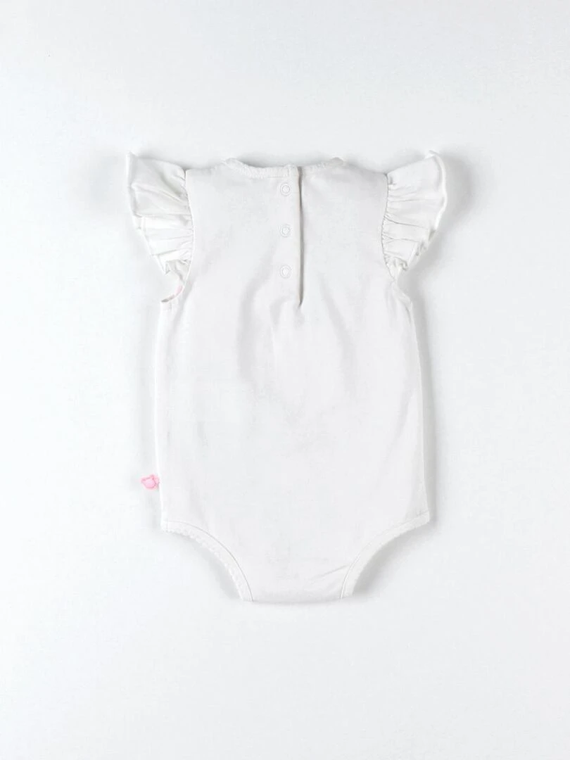Body tiddy à volants Noukie's Blanc