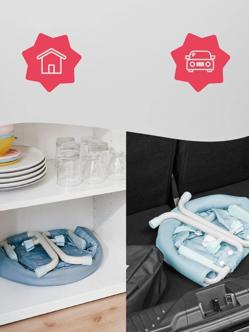 Siège de table 'Badabulle'   Bleu