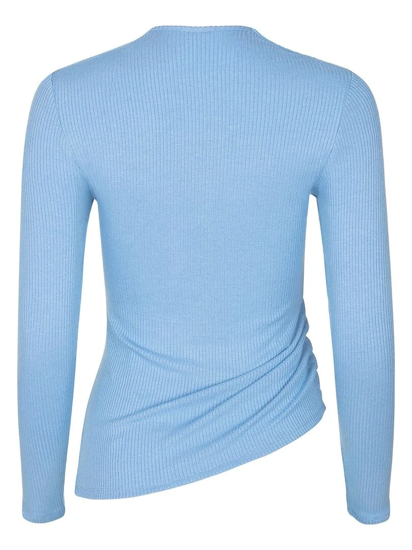 Top manches longues avant réglable Kenza   Bleu