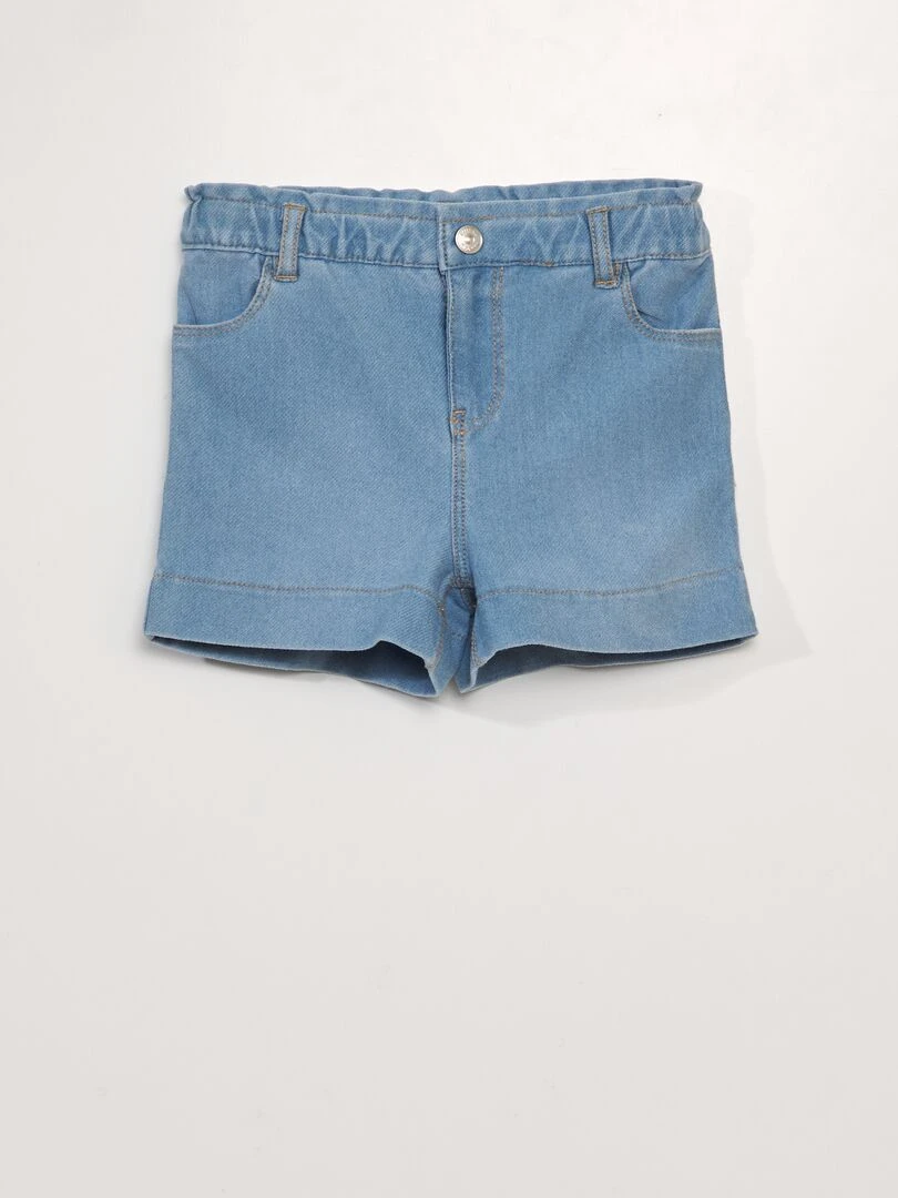 Short en denim   So Easy   Bleu clair