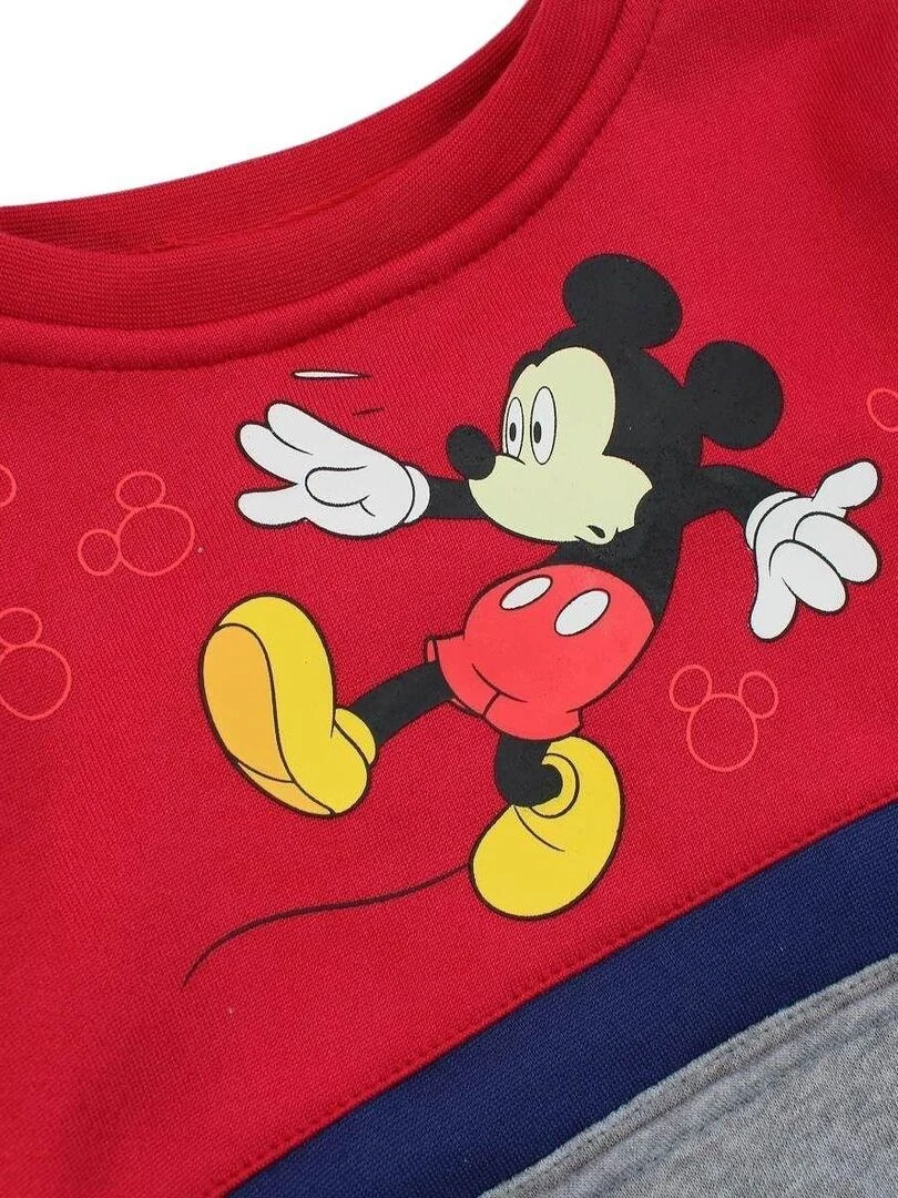 Disney   Jogging garçon imprimé Mickey   Rouge