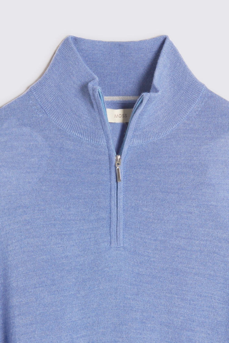 White Merino Mock-Neck Jumper   Buy Online at Moss